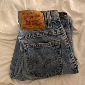Levi’s high waisted jeans